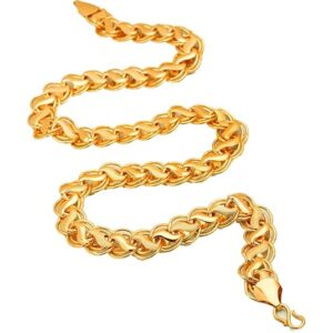 DM Jewellers Men's Chain | 24K Real Gold Plated
