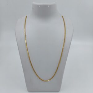 DM Jewellers Men's Chain | 24K Real Gold Plated