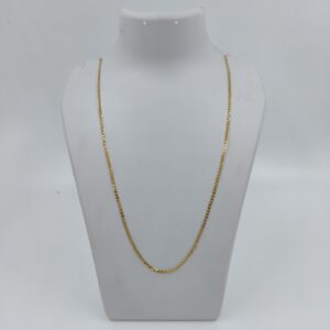 DM Jewellers Men's Chain | 24K Real Gold Plate