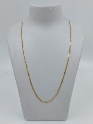 DM Jewellers Men's Chain | 24K Real Gold Plate