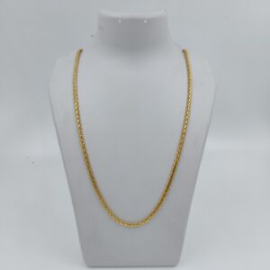 DM Jewellers Men's Chain | 24K Real Gold Plate