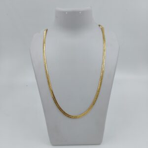 DM Jewellers Men's Chain | 24K Real Gold Plate