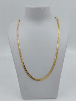 DM Jewellers Men's Chain | 24K Real Gold Plate