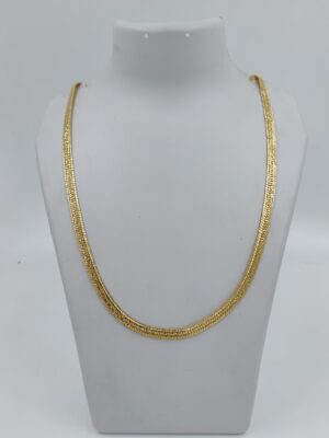 DM Jewellers Men's Chain | 24K Real Gold Plate