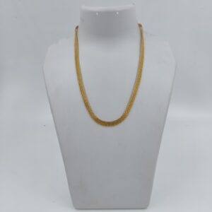 DM Jewellers Men's Chain | 24K Real Gold Plated