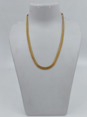 DM Jewellers Men's Chain | 24K Real Gold Plated