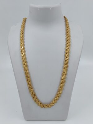 DM Jewellers Men's Chain | 24K Real Gold Plated | Waterproof, Anti-Tarnish | Stylish Heavy