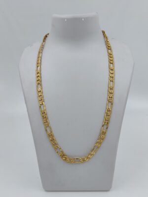 DM Jewellers Men's Chain | 24K Real Gold Plated | Waterproof, Anti-Tarnish | Stylish Heavy