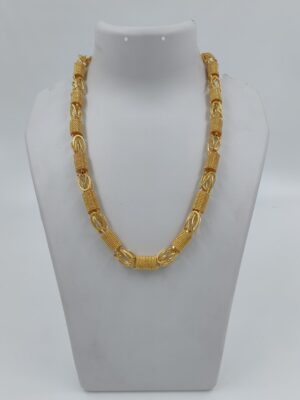 DM Jewellers Men's Chain | 24K Real Gold Plated | Waterproof, Anti-Tarnish | Stylish Heavy