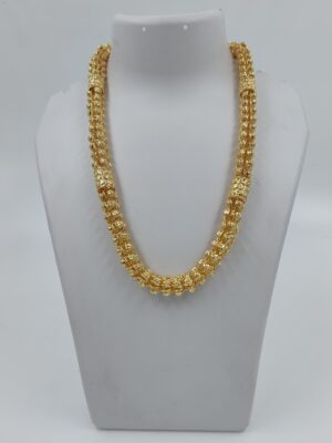 DM Jewellers Men's Chain | 24K Real Gold Plated | Waterproof, Anti-Tarnish | Stylish Heavy Look Chain for Men