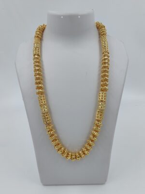 DM Jewellers Men's Chain | 24K Real Gold Plated | Waterproof, Anti-Tarnish | Stylish Heavy Look Chain for Men