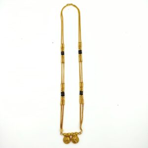 DM Jewellers Women’s Mangalsutra | 24K Real Gold Plated | Daily Wear | Waterproof & Anti-Tarnish | Traditional & Stylish