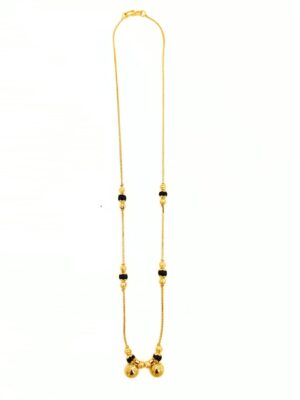 DM Jewellers Women’s Mangalsutra | 24K Real Gold Plated | Daily Wear | Waterproof & Anti-Tarnish | Traditional & Stylish