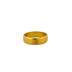 DM Jewellers Band Ring | 24K Real Gold Plated | Stylish, Waterproof & Anti-Tarnish | Daily Wear Ring