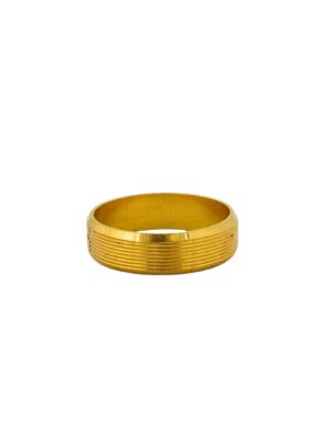 DM Jewellers Band Ring | 24K Real Gold Plated | Stylish, Waterproof & Anti-Tarnish | Daily Wear Ring
