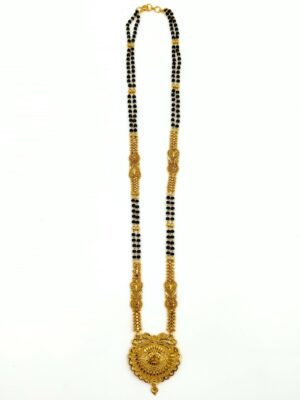 DM Jewellers Women’s Mangalsutra | 24K Real Gold Plated | Daily Wear | Waterproof & Anti-Tarnish | Traditional & Stylish