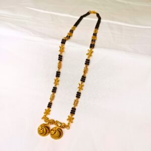 DM Jewellers Women’s Mangalsutra | 24K Real Gold Plated | Daily Wear | Waterproof & Anti-Tarnish | Traditional & Stylish