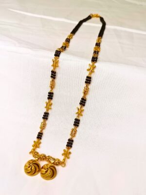 DM Jewellers Women’s Mangalsutra | 24K Real Gold Plated | Daily Wear | Waterproof & Anti-Tarnish | Traditional & Stylish