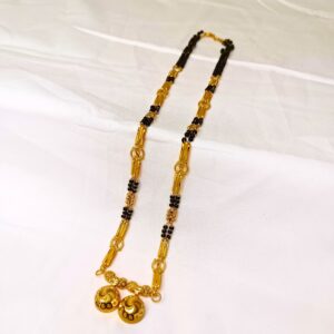 DM Jewellers Women’s Mangalsutra | 24K Real Gold Plated | Daily Wear | Waterproof & Anti-Tarnish | Traditional & Stylish