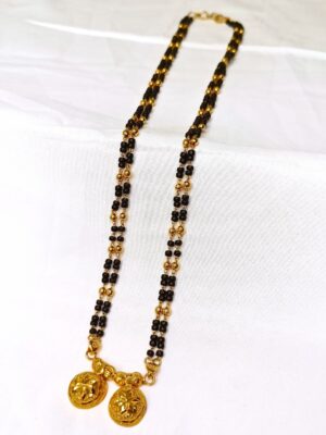 DM Jewellers Women’s Mangalsutra | 24K Real Gold Plated | Daily Wear | Waterproof & Anti-Tarnish | Traditional & Stylish
