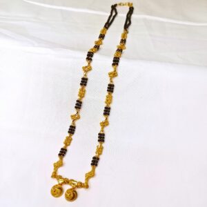 DM Jewellers Women’s Mangalsutra | 24K Real Gold Plated | Daily Wear | Waterproof & Anti-Tarnish | Traditional & Stylish