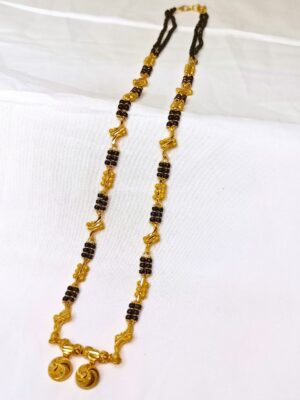 DM Jewellers Women’s Mangalsutra | 24K Real Gold Plated | Daily Wear | Waterproof & Anti-Tarnish | Traditional & Stylish