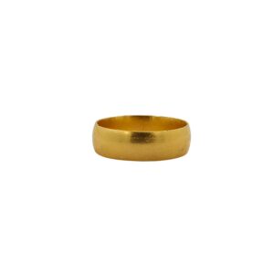 DM Jewellers Men's Ring | 24K Real Gold Plated | Stylish, Waterproof & Anti-Tarnish | Daily Wear Ring for Men