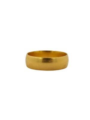 DM Jewellers Men's Ring | 24K Real Gold Plated | Stylish, Waterproof & Anti-Tarnish | Daily Wear Ring for Men