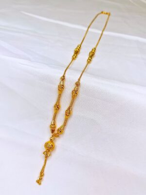 DM Jewellers Women’s Mangalsutra | 24K Real Gold Plated | Daily Wear | Waterproof & Anti-Tarnish | Traditional & Stylish