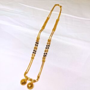 DM Jewellers Women’s Mangalsutra | 24K Real Gold Plated | Daily Wear | Waterproof & Anti-Tarnish | Traditional & Stylish
