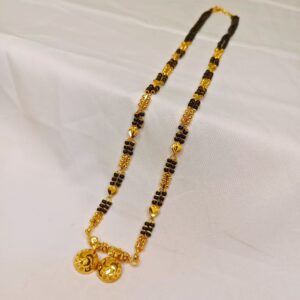 DM Jewellers Women’s Mangalsutra | 24K Real Gold Plated | Daily Wear | Waterproof & Anti-Tarnish | Traditional & Stylish
