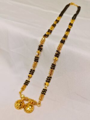 DM Jewellers Women’s Mangalsutra | 24K Real Gold Plated | Daily Wear | Waterproof & Anti-Tarnish | Traditional & Stylish