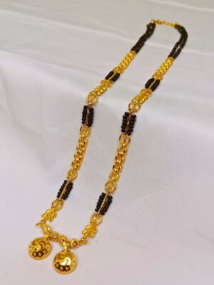 DM Jewellers Women’s Mangalsutra | 24K Real Gold Plated | Daily Wear | Waterproof & Anti-Tarnish | Traditional & Stylish
