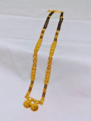 DM Jewellers Women’s Mangalsutra | 24K Real Gold Plated | Daily Wear | Waterproof & Anti-Tarnish | Traditional & Stylish