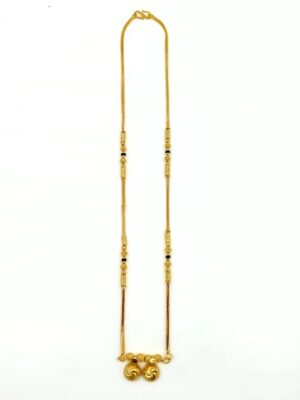 DM Jewellers Women’s Mangalsutra | 24K Real Gold Plated | Daily Wear | Waterproof & Anti-Tarnish | Traditional & Stylish